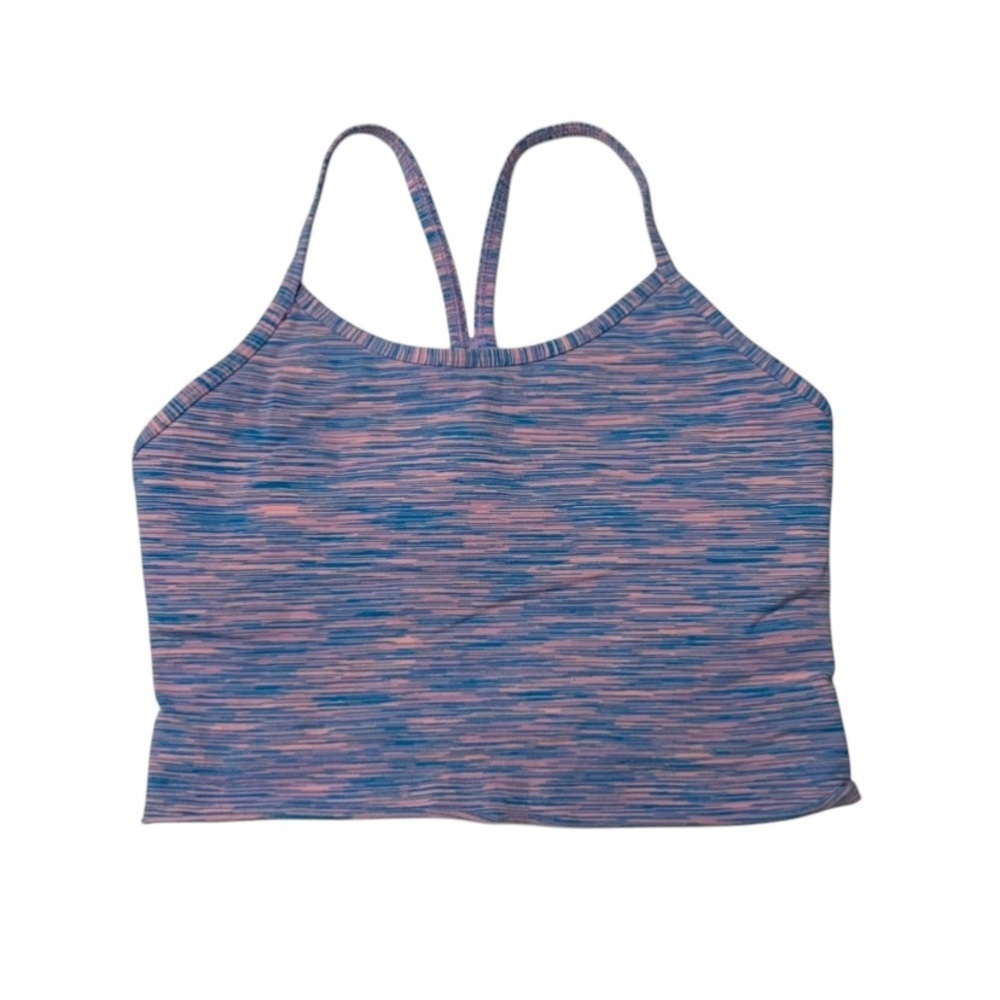 Ivivva girls 8 Y Blue and Pink Strappy‎ Tank Top